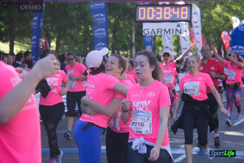 Carrera de la Mujer Madrid: arco derecho, del minuto 21 al 43