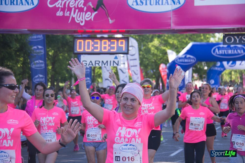 Carrera de la Mujer Madrid: arco derecho, del minuto 21 al 43
