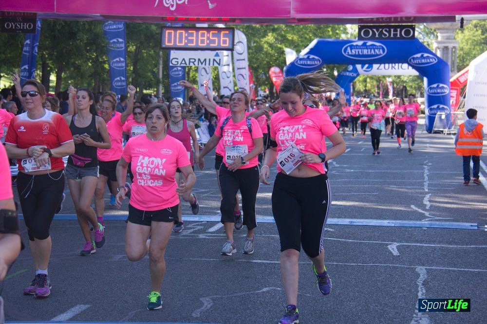 Carrera de la Mujer Madrid: arco derecho, del minuto 21 al 43