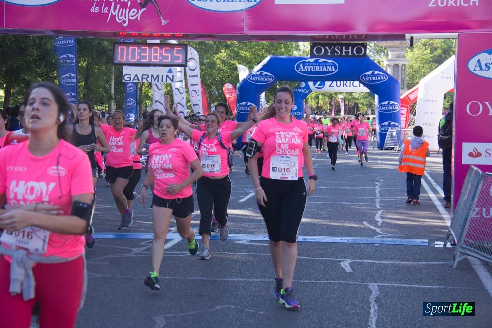 Carrera de la Mujer Madrid: arco derecho, del minuto 21 al 43