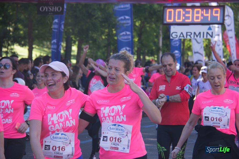Carrera de la Mujer Madrid: arco derecho, del minuto 21 al 43