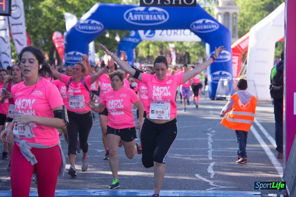 Carrera de la Mujer Madrid: arco derecho, del minuto 21 al 43