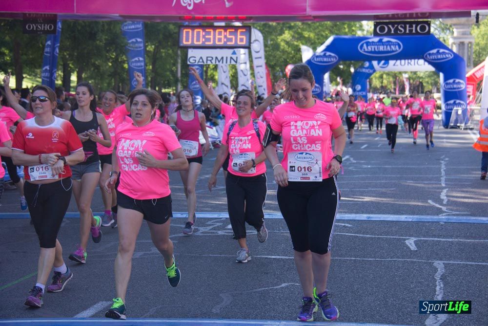 Carrera de la Mujer Madrid: arco derecho, del minuto 21 al 43