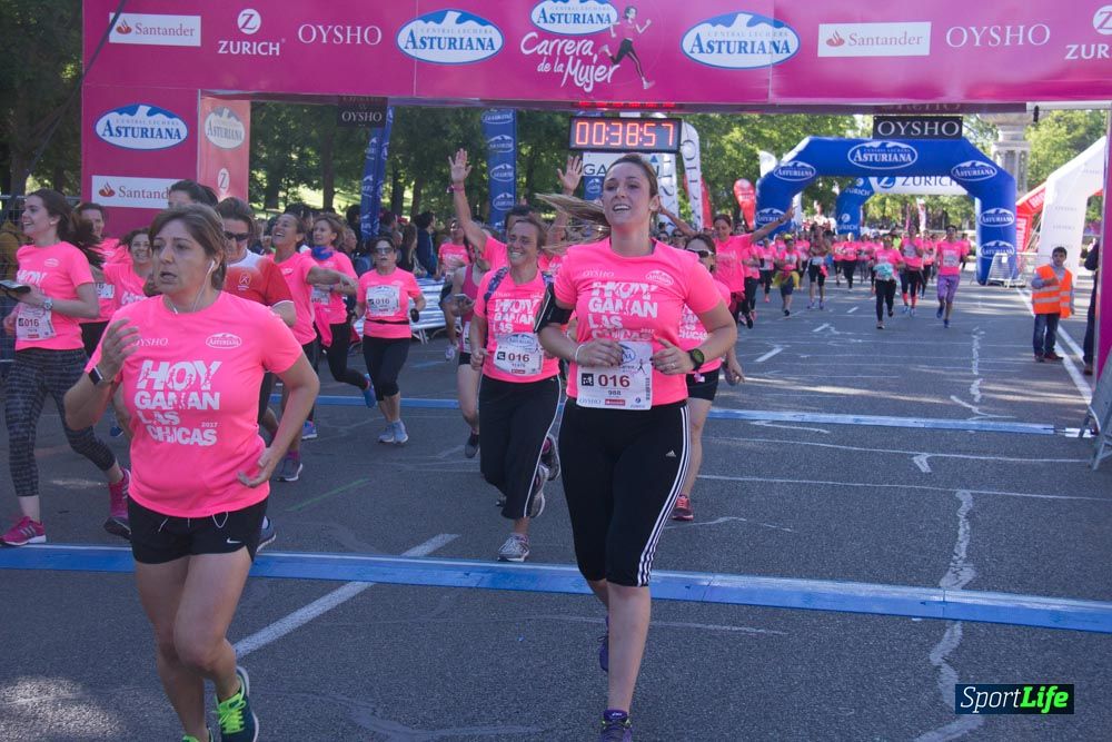 Carrera de la Mujer Madrid: arco derecho, del minuto 21 al 43