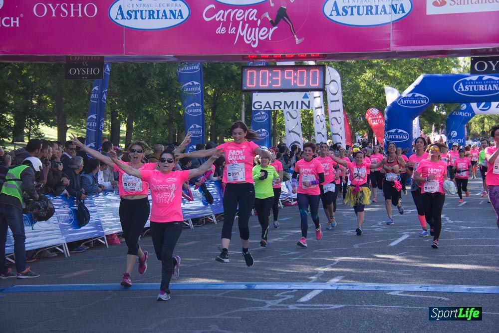 Carrera de la Mujer Madrid: arco derecho, del minuto 21 al 43