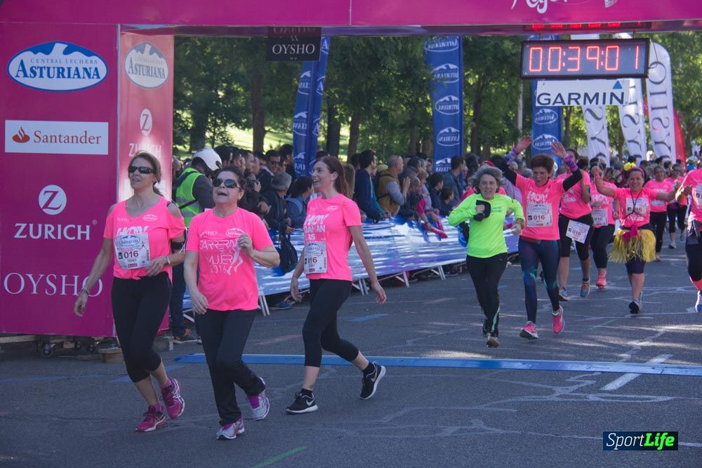 Carrera de la Mujer Madrid: arco derecho, del minuto 21 al 43