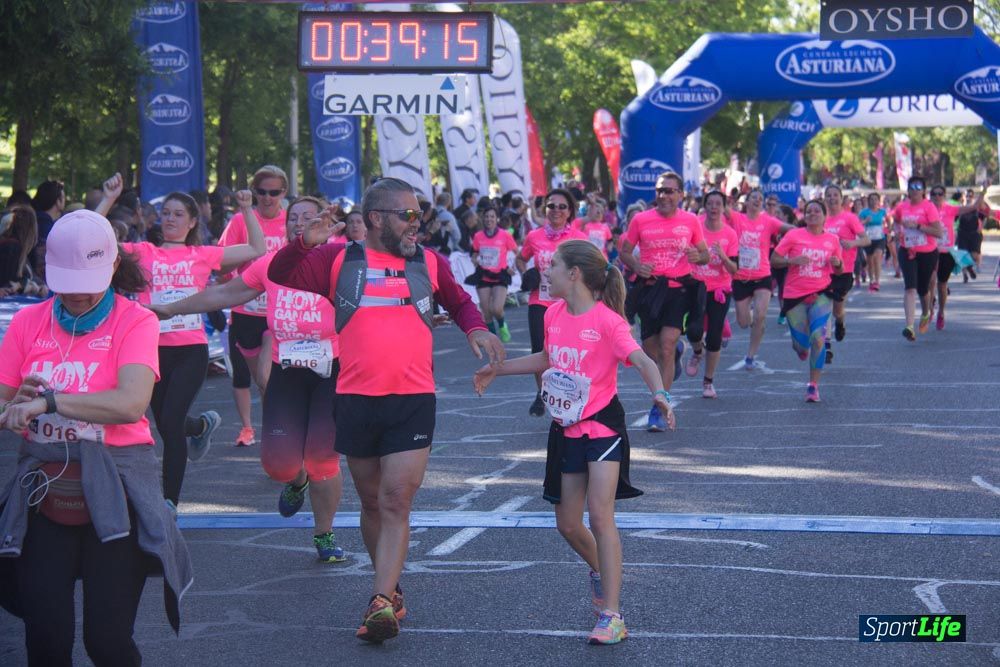 Carrera de la Mujer Madrid: arco derecho, del minuto 21 al 43