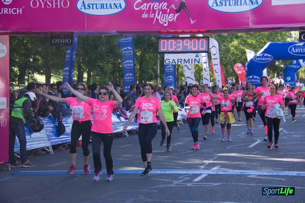 Carrera de la Mujer Madrid: arco derecho, del minuto 21 al 43