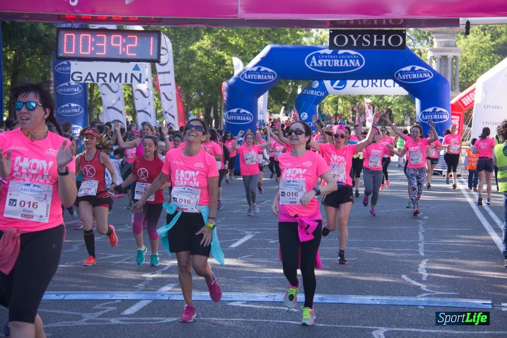 Carrera de la Mujer Madrid: arco derecho, del minuto 21 al 43