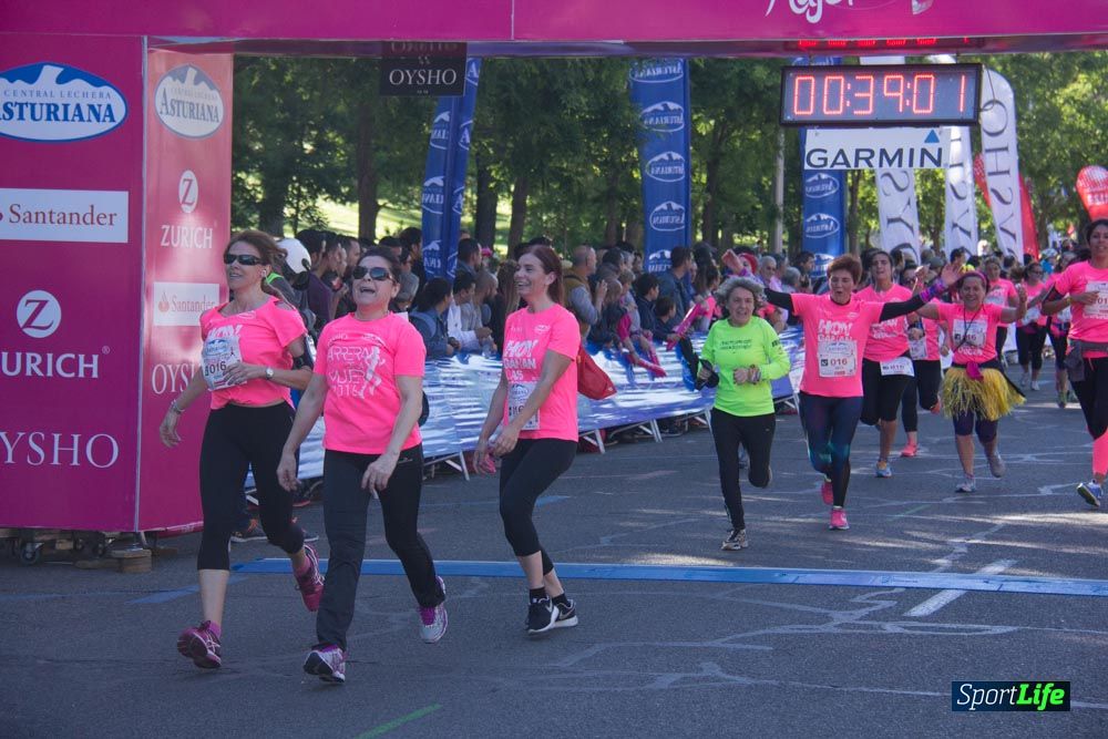 Carrera de la Mujer Madrid: arco derecho, del minuto 21 al 43
