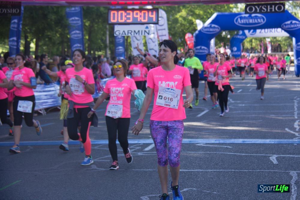 Carrera de la Mujer Madrid: arco derecho, del minuto 21 al 43