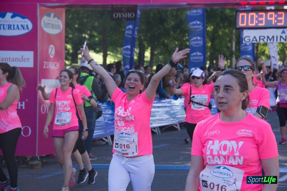Carrera de la Mujer Madrid: arco derecho, del minuto 21 al 43