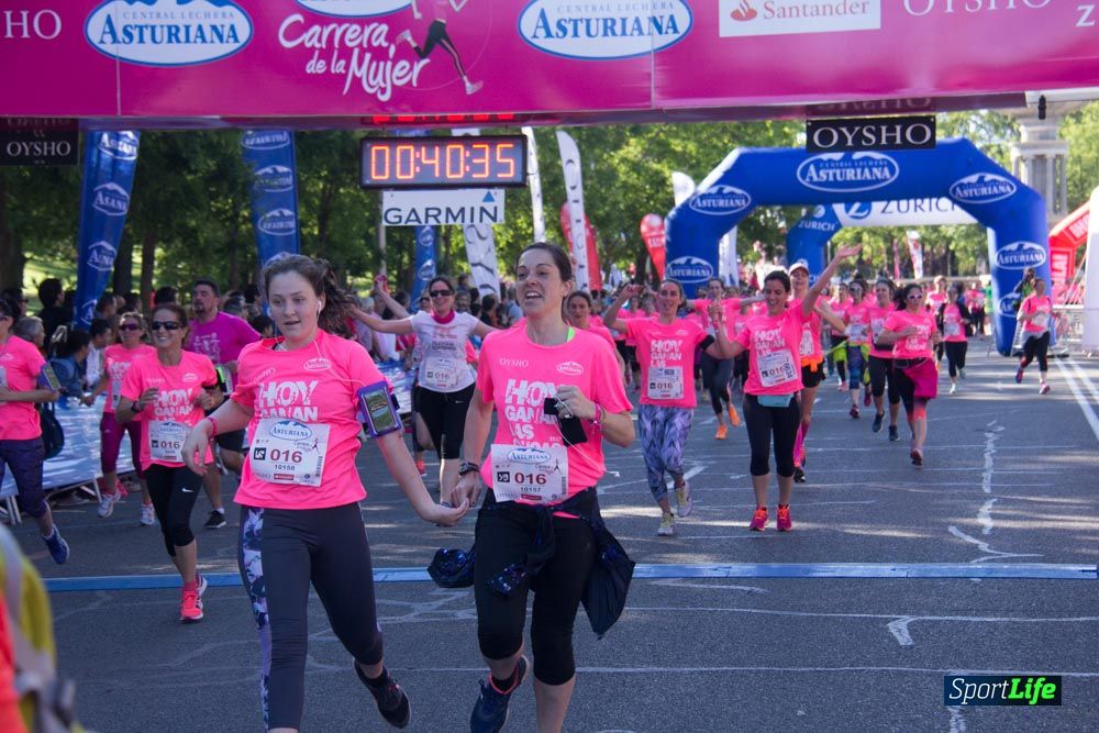 Carrera de la Mujer Madrid: arco derecho, del minuto 21 al 43