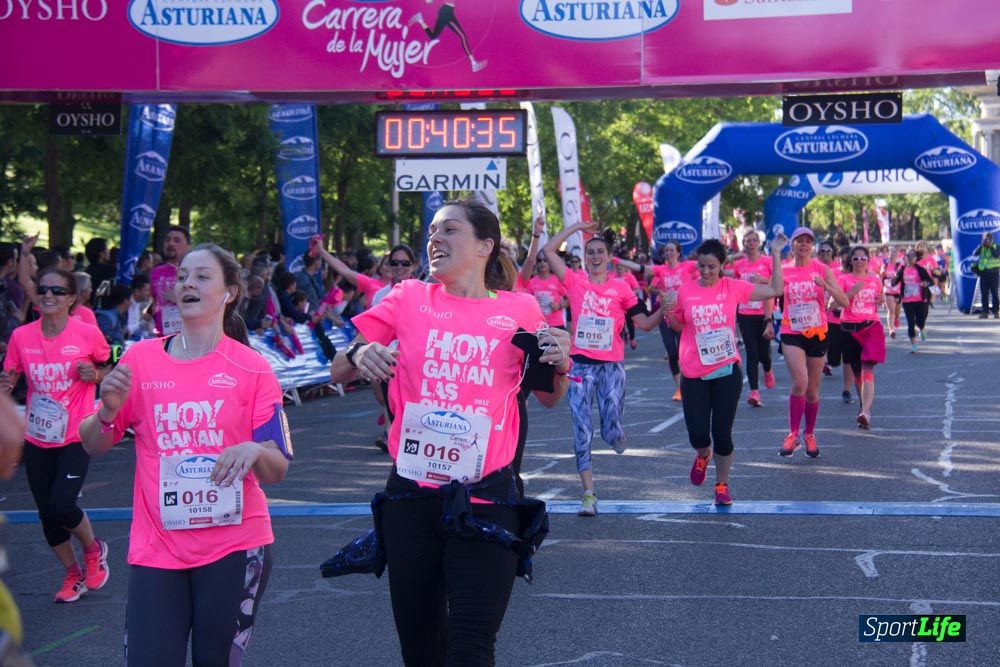 Carrera de la Mujer Madrid: arco derecho, del minuto 21 al 43