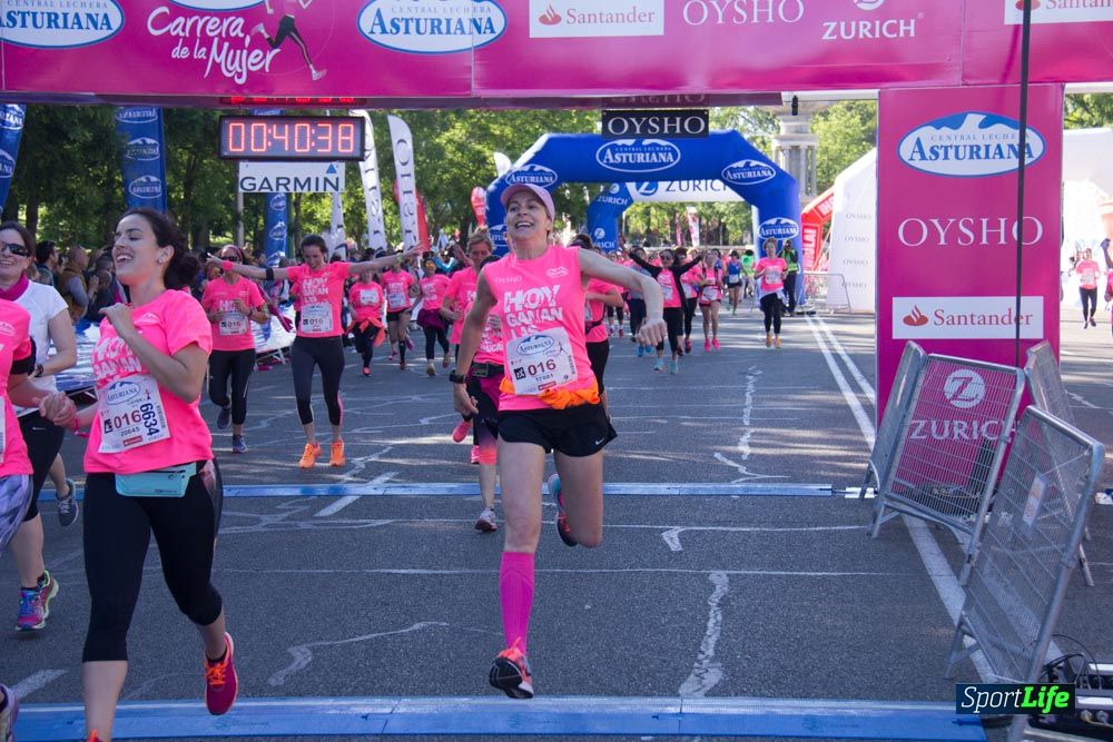 Carrera de la Mujer Madrid: arco derecho, del minuto 21 al 43
