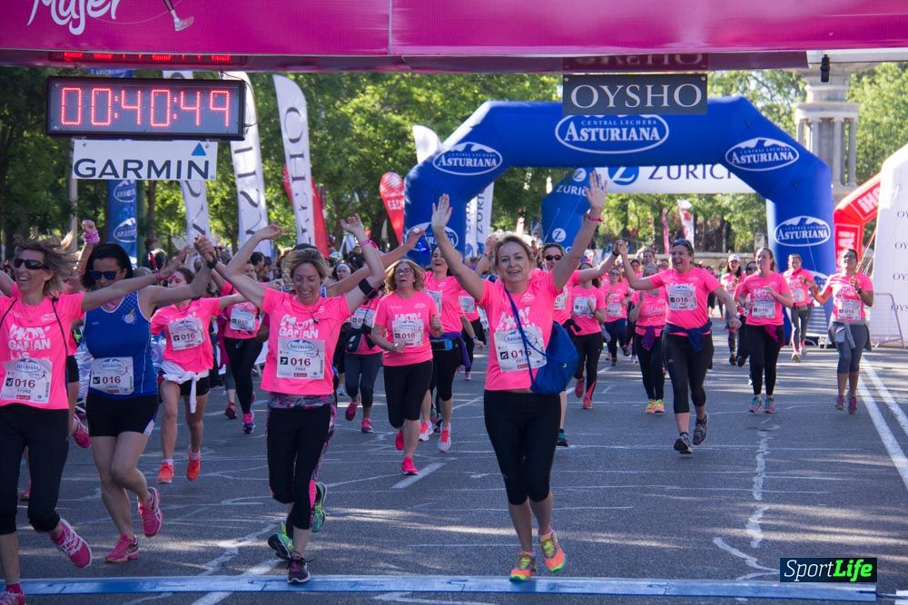 Carrera de la Mujer Madrid: arco derecho, del minuto 21 al 43