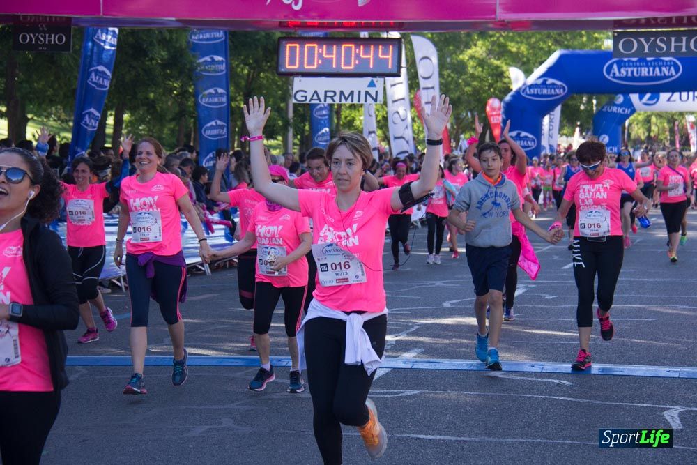 Carrera de la Mujer Madrid: arco derecho, del minuto 21 al 43
