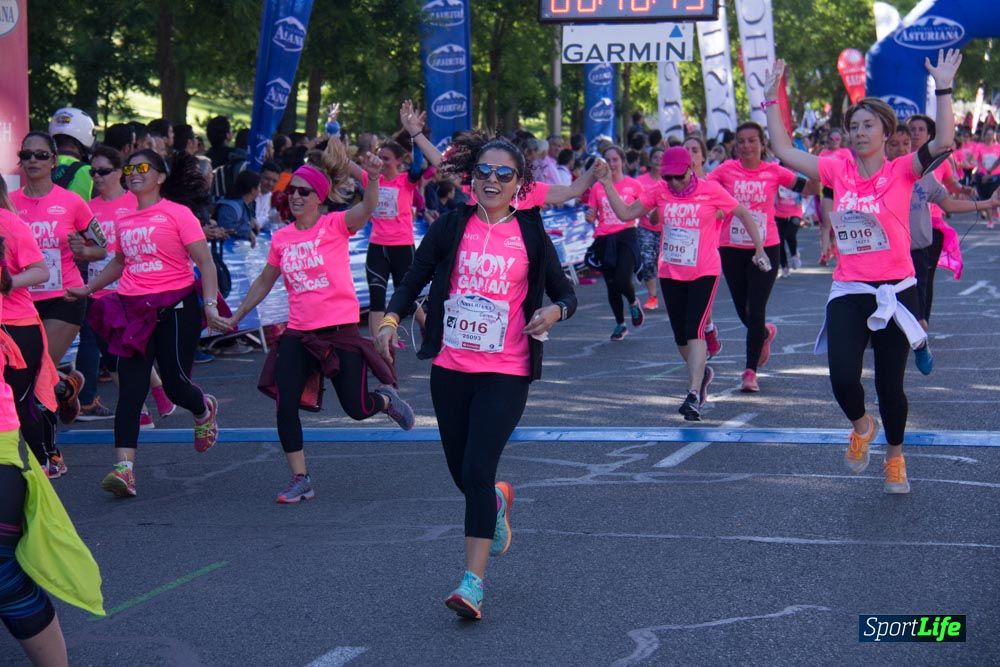 Carrera de la Mujer Madrid: arco derecho, del minuto 21 al 43