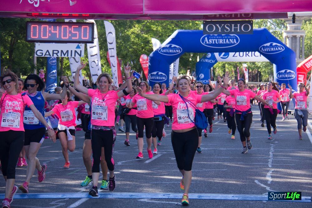 Carrera de la Mujer Madrid: arco derecho, del minuto 21 al 43