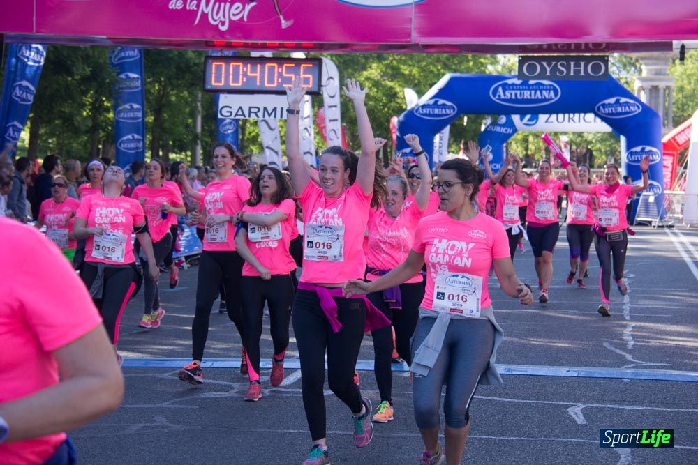 Carrera de la Mujer Madrid: arco derecho, del minuto 21 al 43