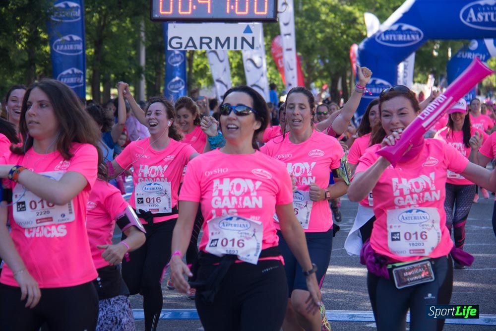 Carrera de la Mujer Madrid: arco derecho, del minuto 21 al 43