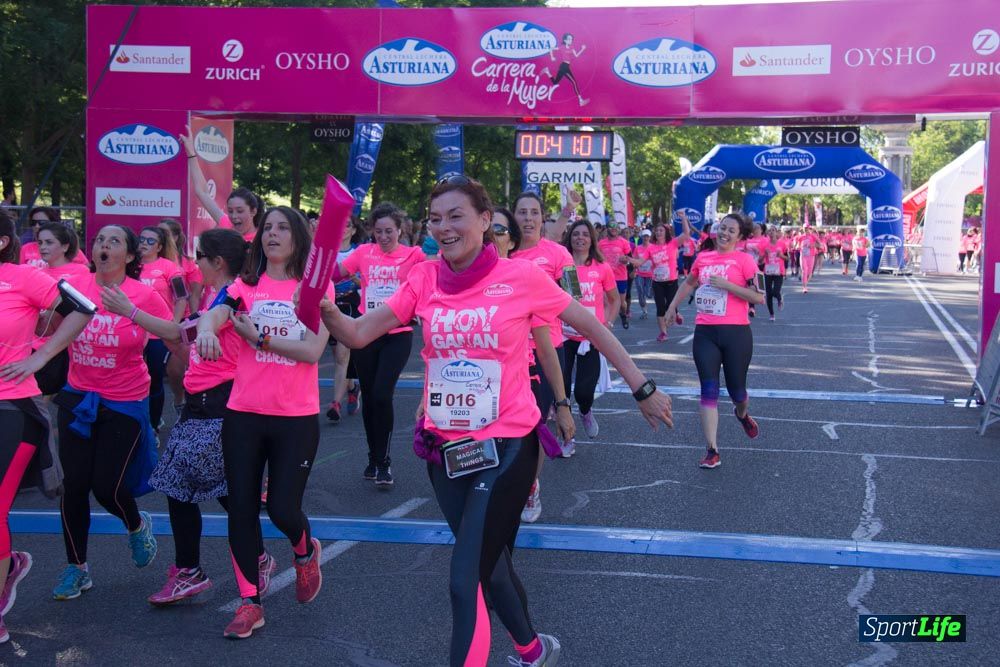 Carrera de la Mujer Madrid: arco derecho, del minuto 21 al 43