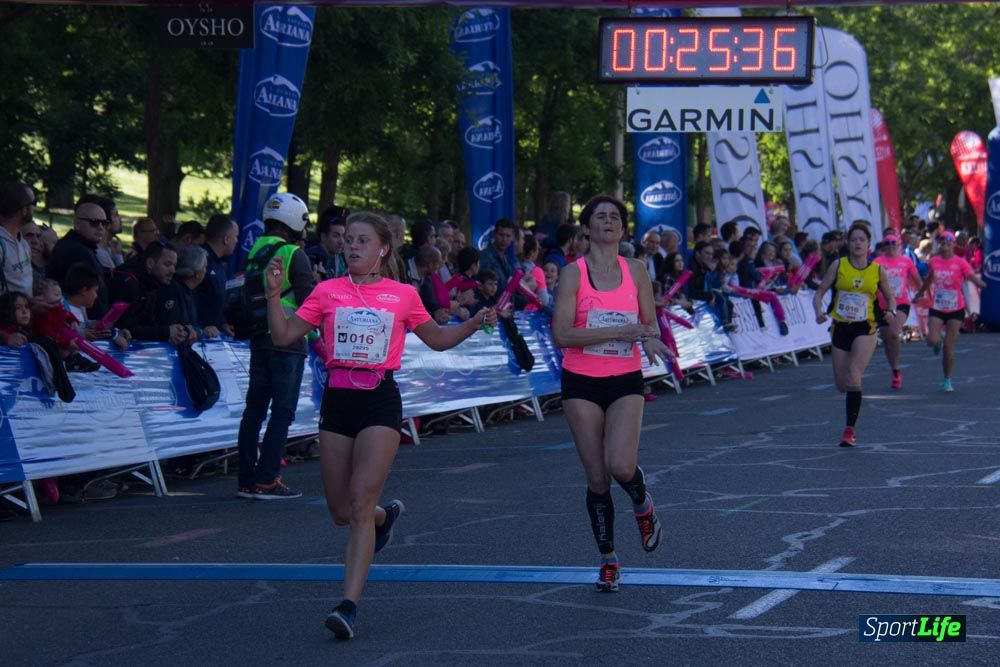Carrera de la Mujer Madrid: arco derecho, del minuto 21 al 43
