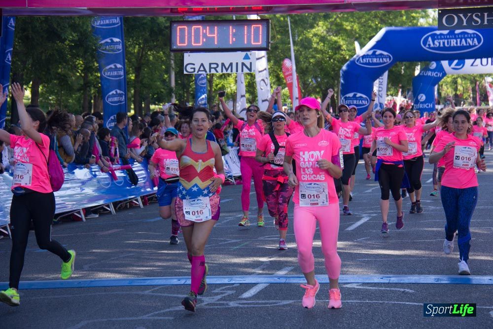 Carrera de la Mujer Madrid: arco derecho, del minuto 21 al 43
