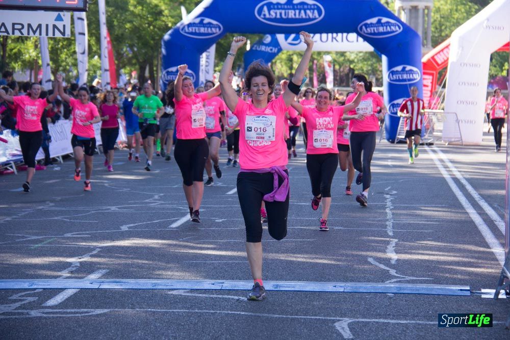 Carrera de la Mujer Madrid: arco derecho, del minuto 21 al 43