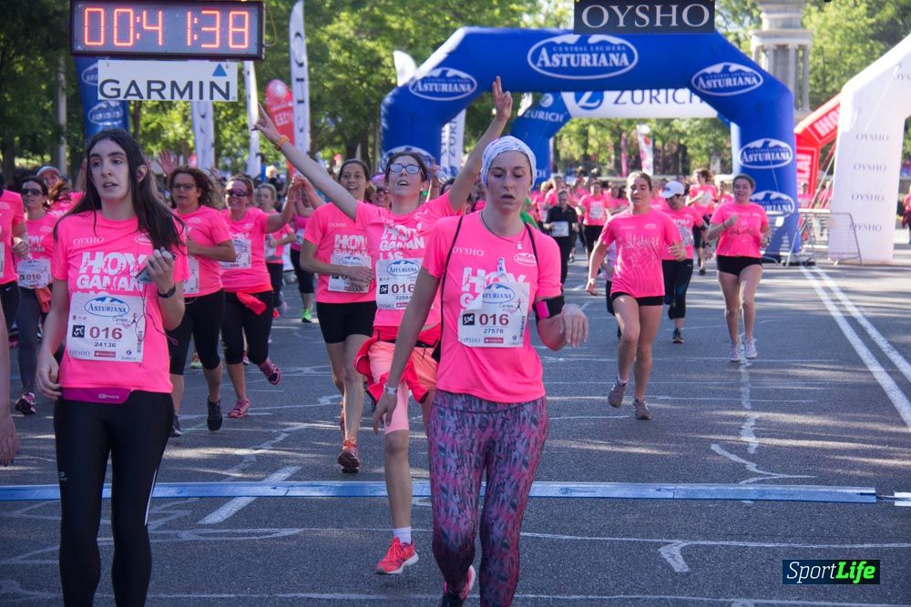 Carrera de la Mujer Madrid: arco derecho, del minuto 21 al 43