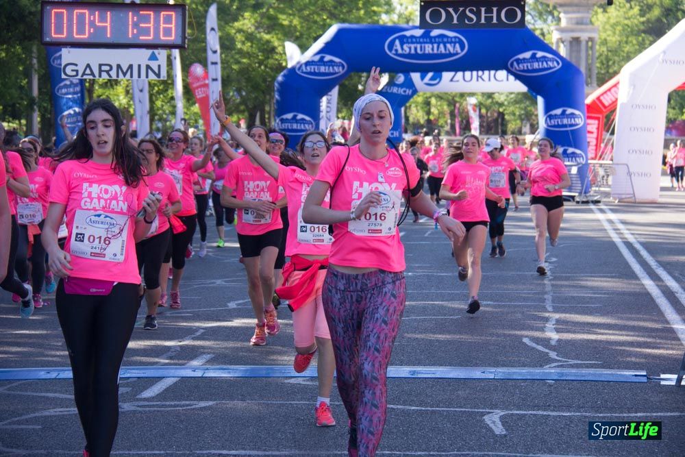 Carrera de la Mujer Madrid: arco derecho, del minuto 21 al 43