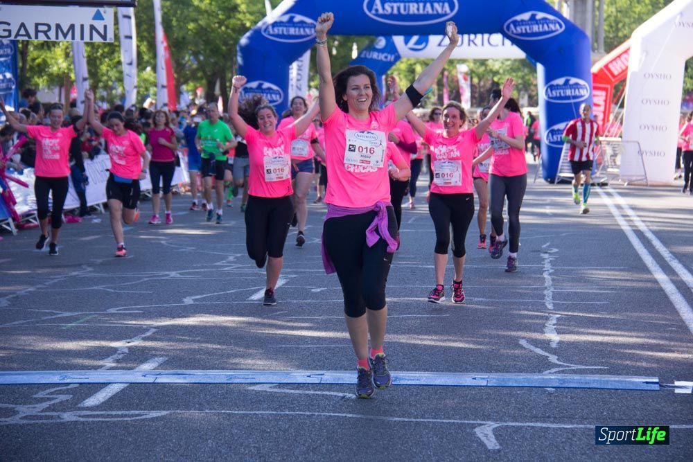 Carrera de la Mujer Madrid: arco derecho, del minuto 21 al 43