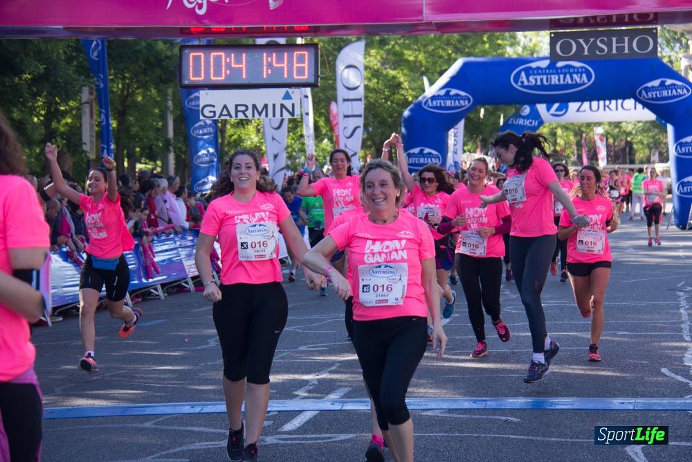 Carrera de la Mujer Madrid: arco derecho, del minuto 21 al 43