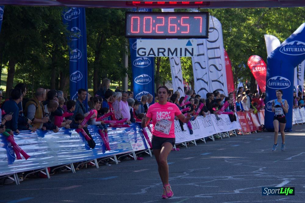 Carrera de la Mujer Madrid: arco derecho, del minuto 21 al 43