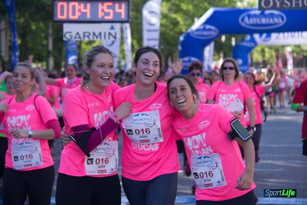 Carrera de la Mujer Madrid: arco derecho, del minuto 21 al 43