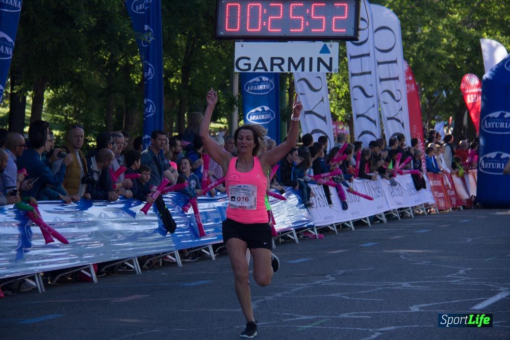 Carrera de la Mujer Madrid: arco derecho, del minuto 21 al 43