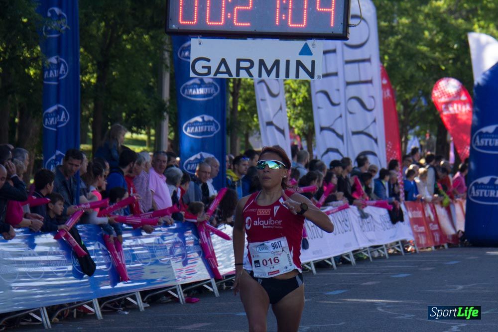 Carrera de la Mujer Madrid: arco derecho, del minuto 21 al 43
