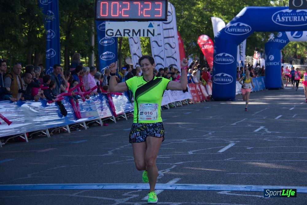 Carrera de la Mujer Madrid: arco derecho, del minuto 21 al 43