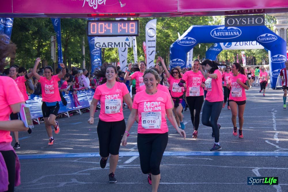 Carrera de la Mujer Madrid: arco derecho, del minuto 21 al 43