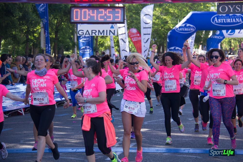 Carrera de la Mujer Madrid: arco derecho, del minuto 21 al 43