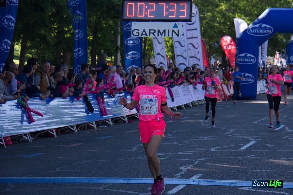 Carrera de la Mujer Madrid: arco derecho, del minuto 21 al 43