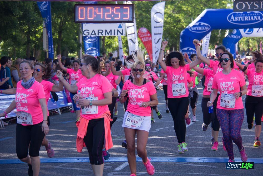 Carrera de la Mujer Madrid: arco derecho, del minuto 21 al 43