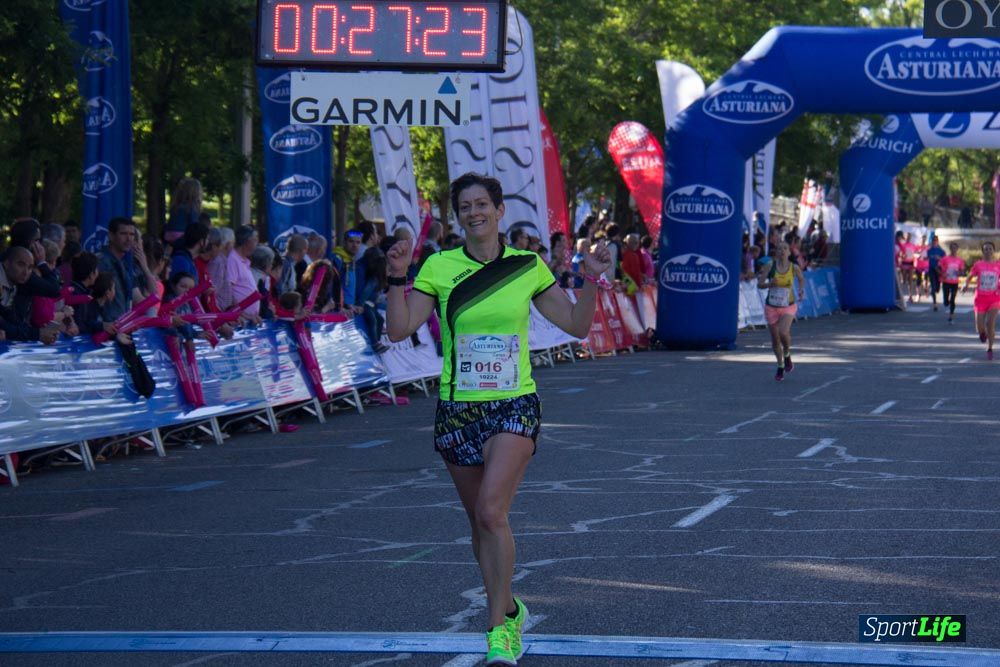Carrera de la Mujer Madrid: arco derecho, del minuto 21 al 43