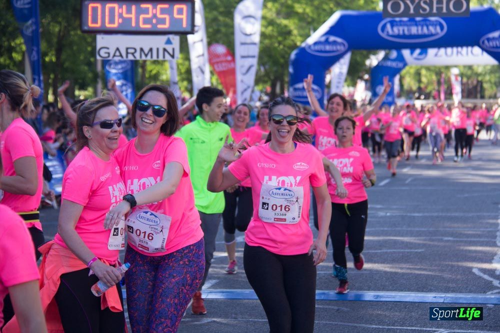 Carrera de la Mujer Madrid: arco derecho, del minuto 21 al 43