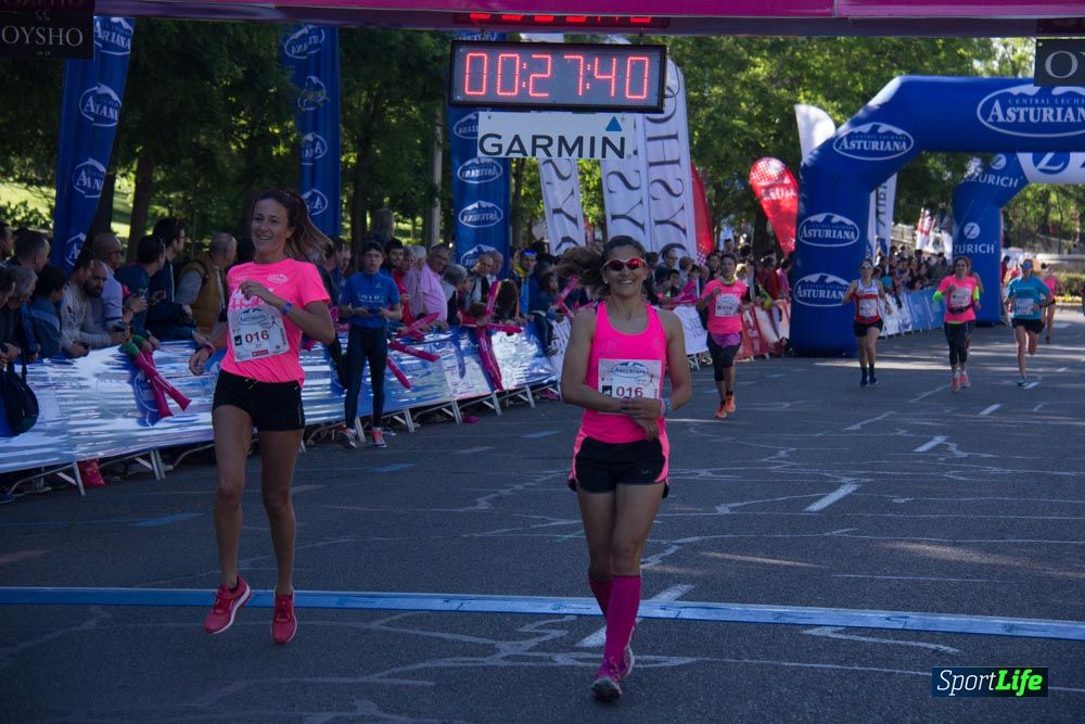 Carrera de la Mujer Madrid: arco derecho, del minuto 21 al 43