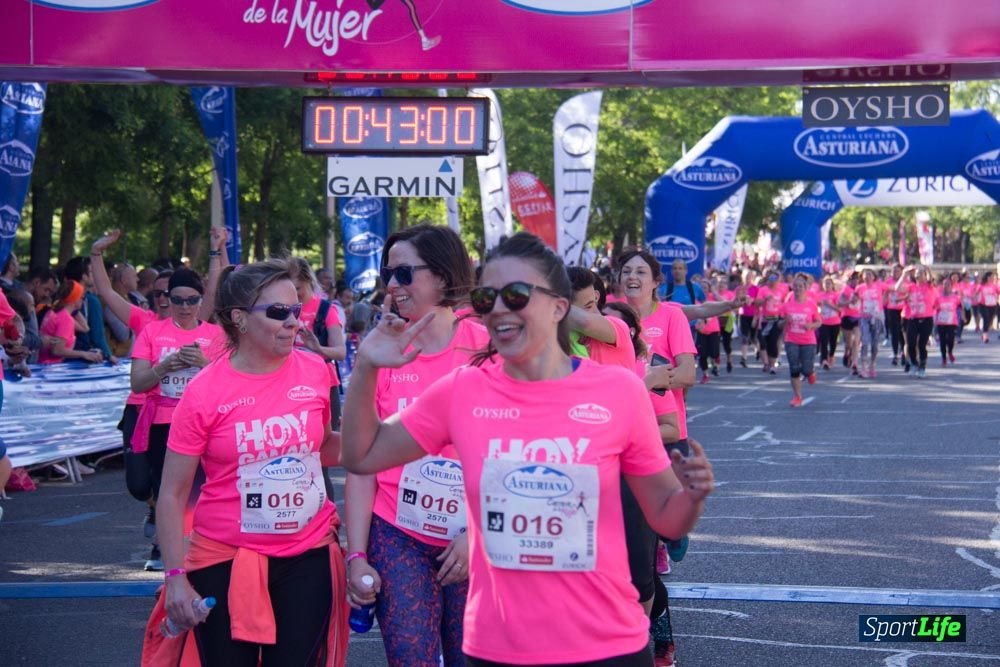 Carrera de la Mujer Madrid: arco derecho, del minuto 21 al 43