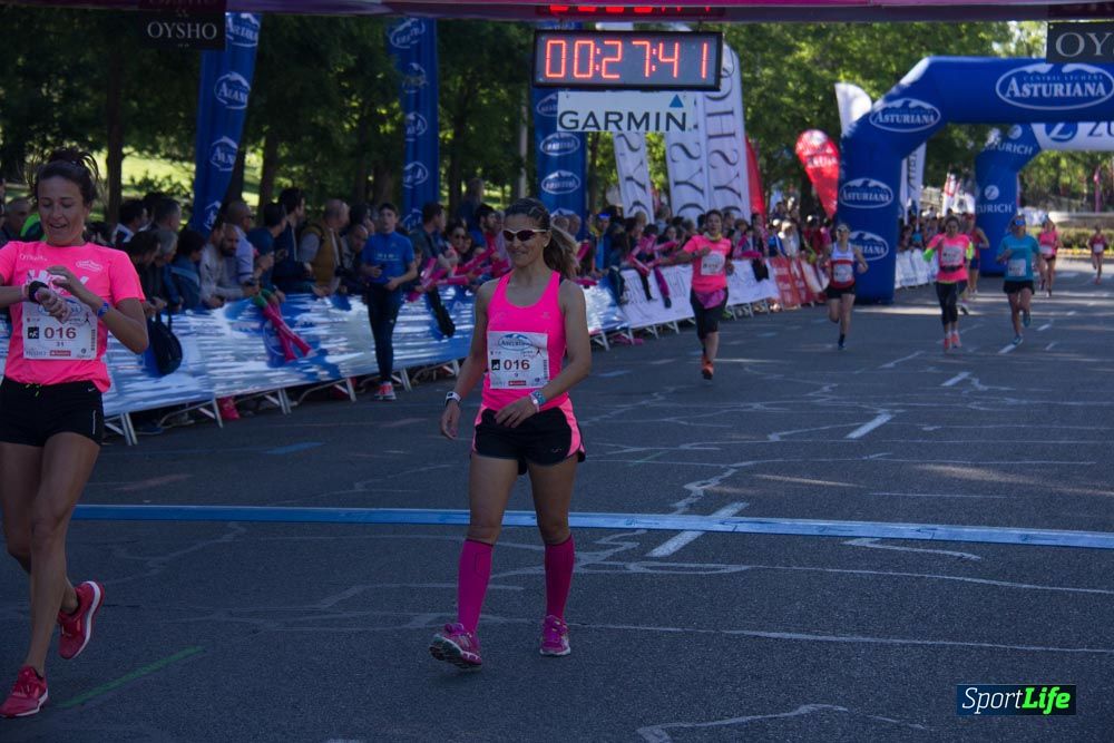 Carrera de la Mujer Madrid: arco derecho, del minuto 21 al 43