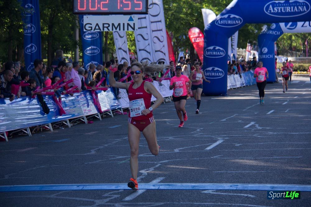 Carrera de la Mujer Madrid: arco derecho, del minuto 21 al 43