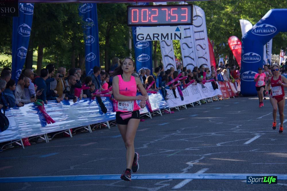 Carrera de la Mujer Madrid: arco derecho, del minuto 21 al 43
