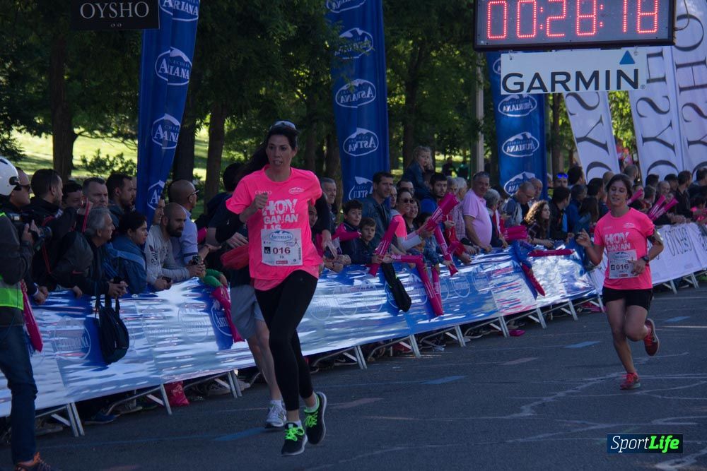 Carrera de la Mujer Madrid: arco derecho, del minuto 21 al 43